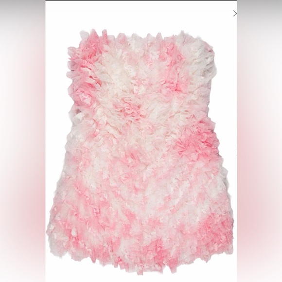 NWT LoveShackFancy Calandre Mini Dress in Millenial Pink | Size -Small/4 - Picture 5 of 7